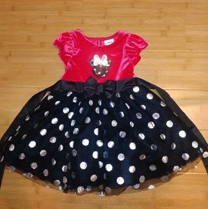 Girls' fancy Minnie Mouse dress